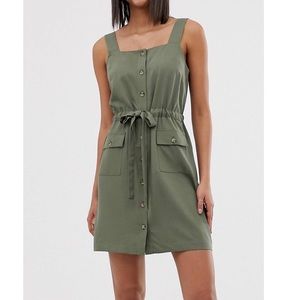 EUC Warehouse Utility Dress in Khaki